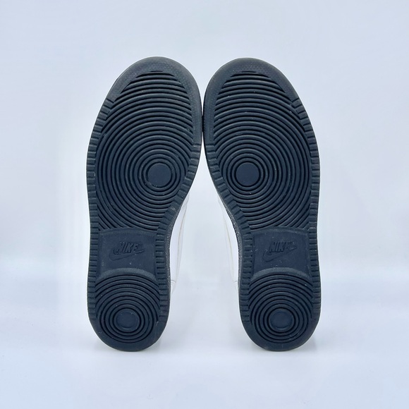 Nike Court Borough Low SE White Black Leather Trainer 916760-100 Men’s size 9.5 - Picture 10 of 12